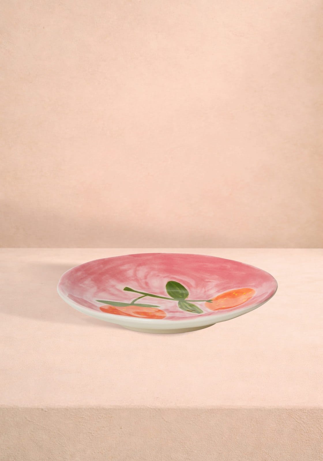 Peaches and Keen Plates After Matisse  - Set of 4