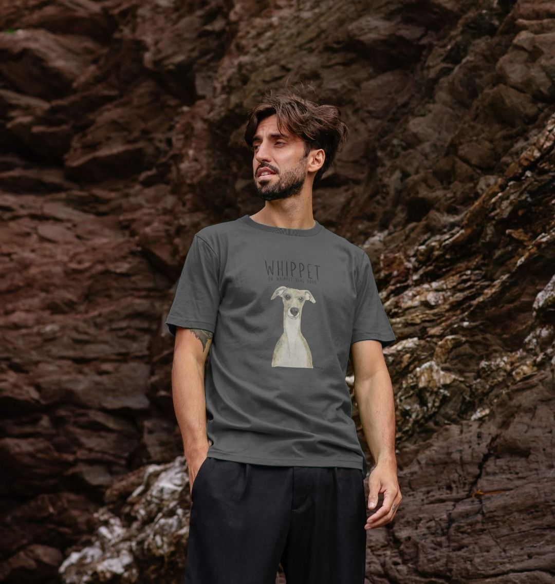 Whippet-Approved Tee: Ethical, Soft & Ready for Zoomies!