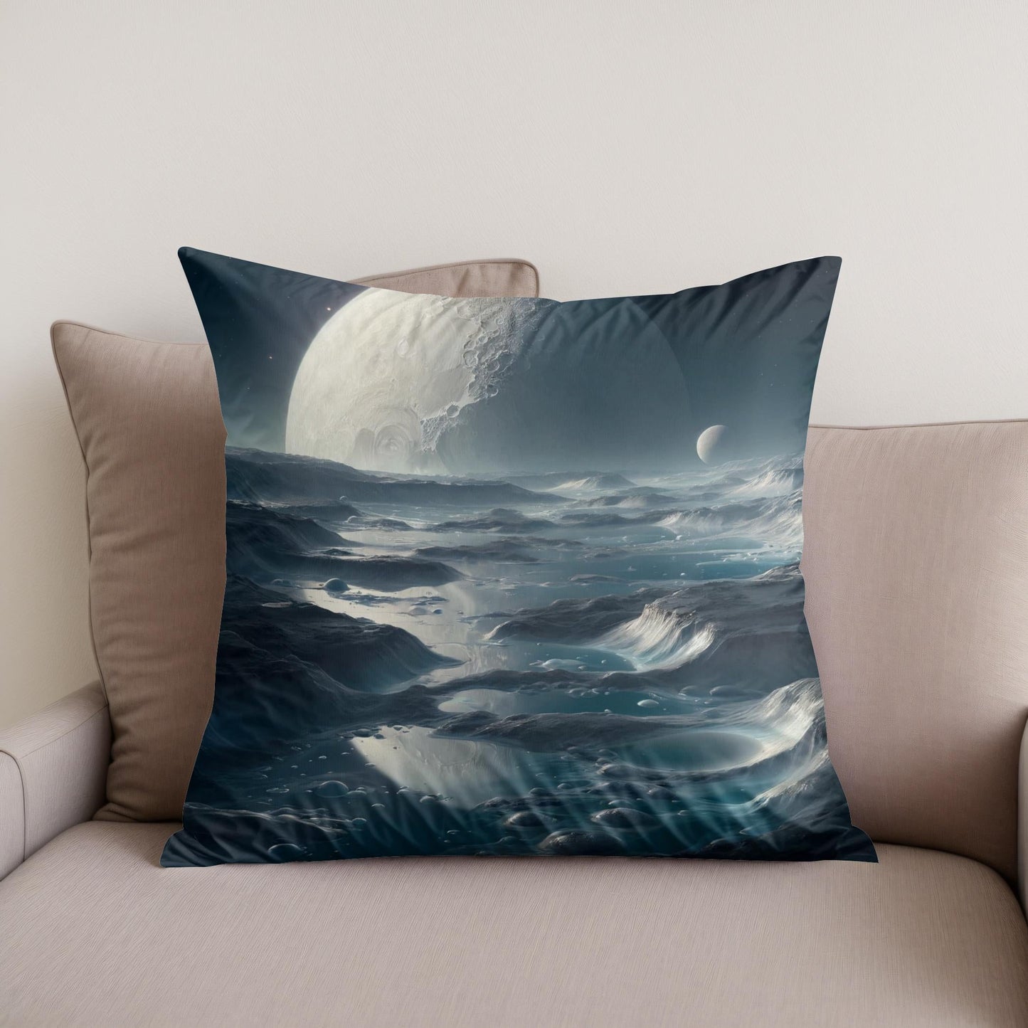 Mercury's Borealis Mirage Cotton Cushion