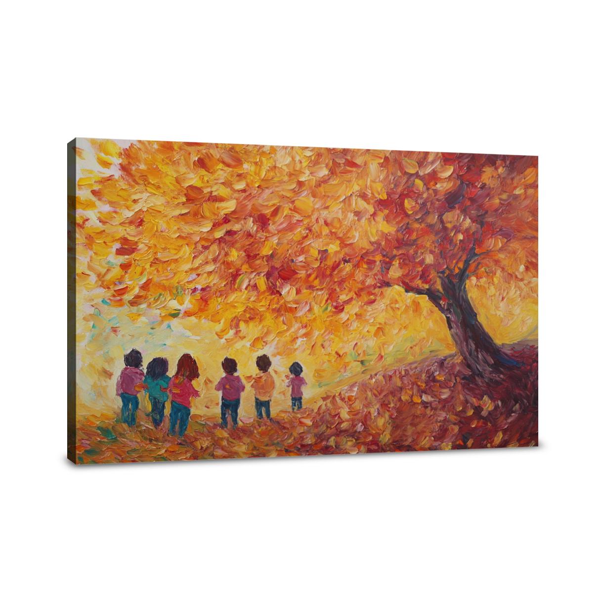 Children's Autumn Canvas