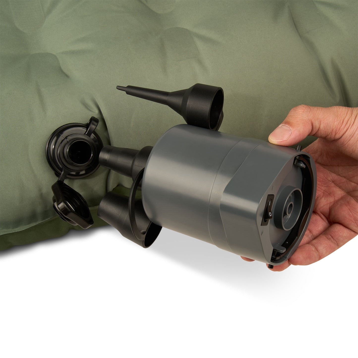 Kelty Kush Air Bed With Rechargeable Pump in Sea Spray