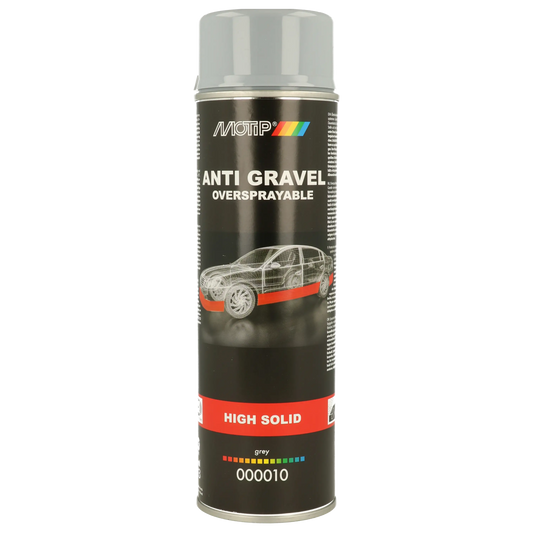 MOTIP Sprayable Stone Chip Spray Grey High Solid – 500ml