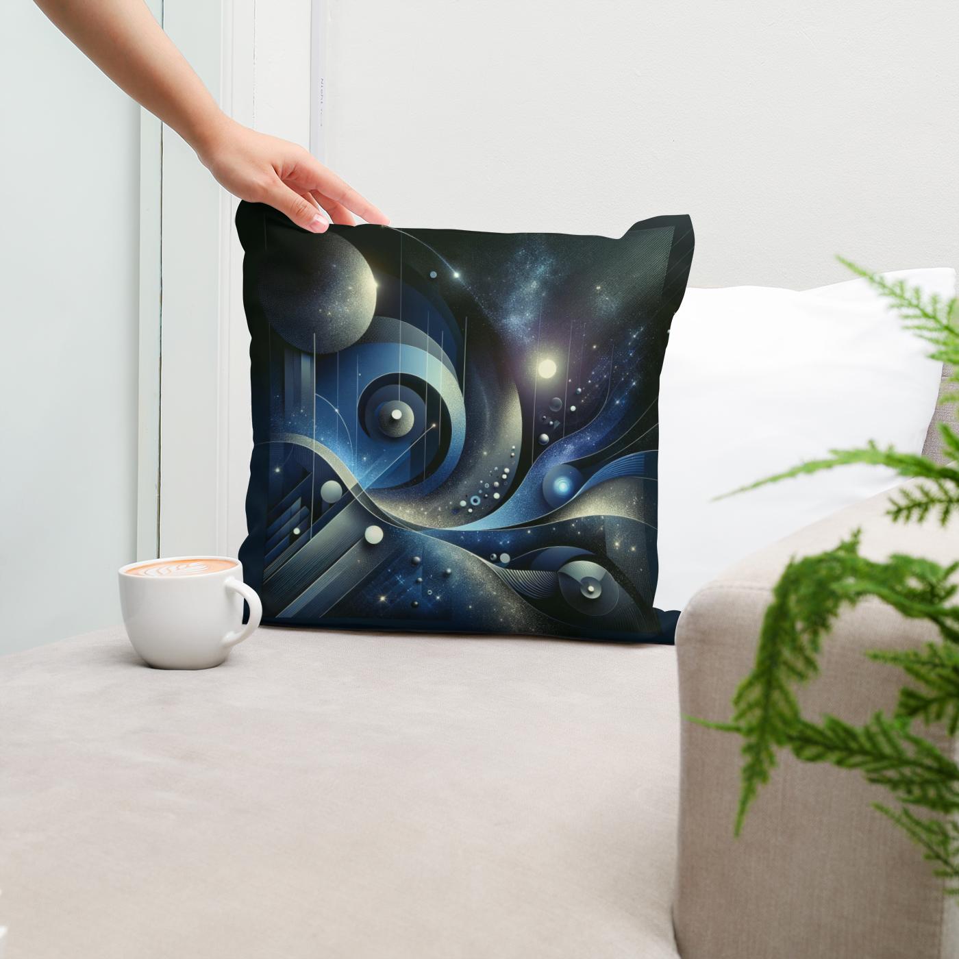The Essence of Midnight Cotton Cushion