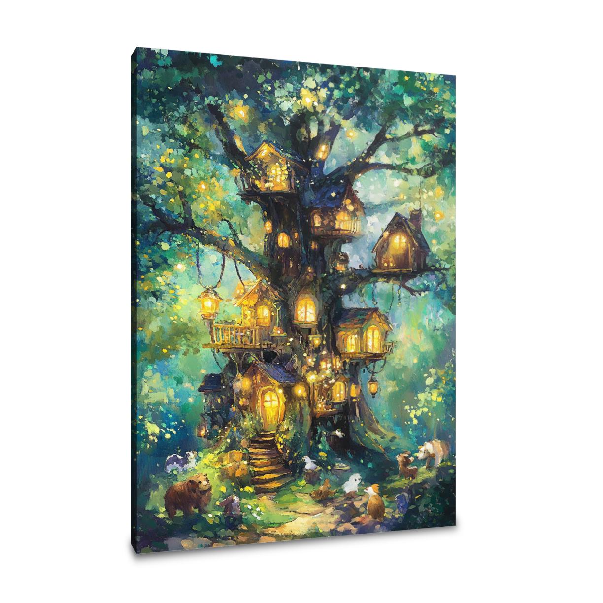 The Magical Tree Canvas