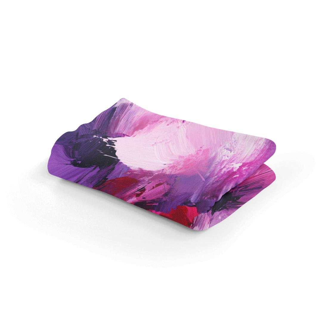 Lisianthus Spirals Blanket