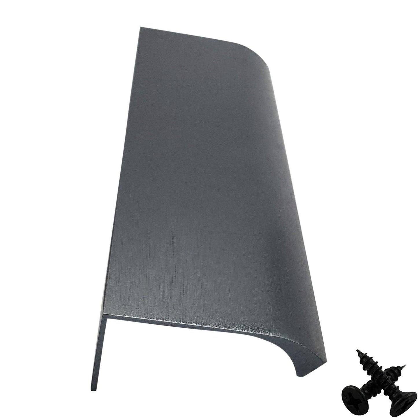 M4TEC Alva Anthracite Bar Pull Handle – Modern Aluminium Cabinet, Drawer & Cupboard Door Pull (VD3)