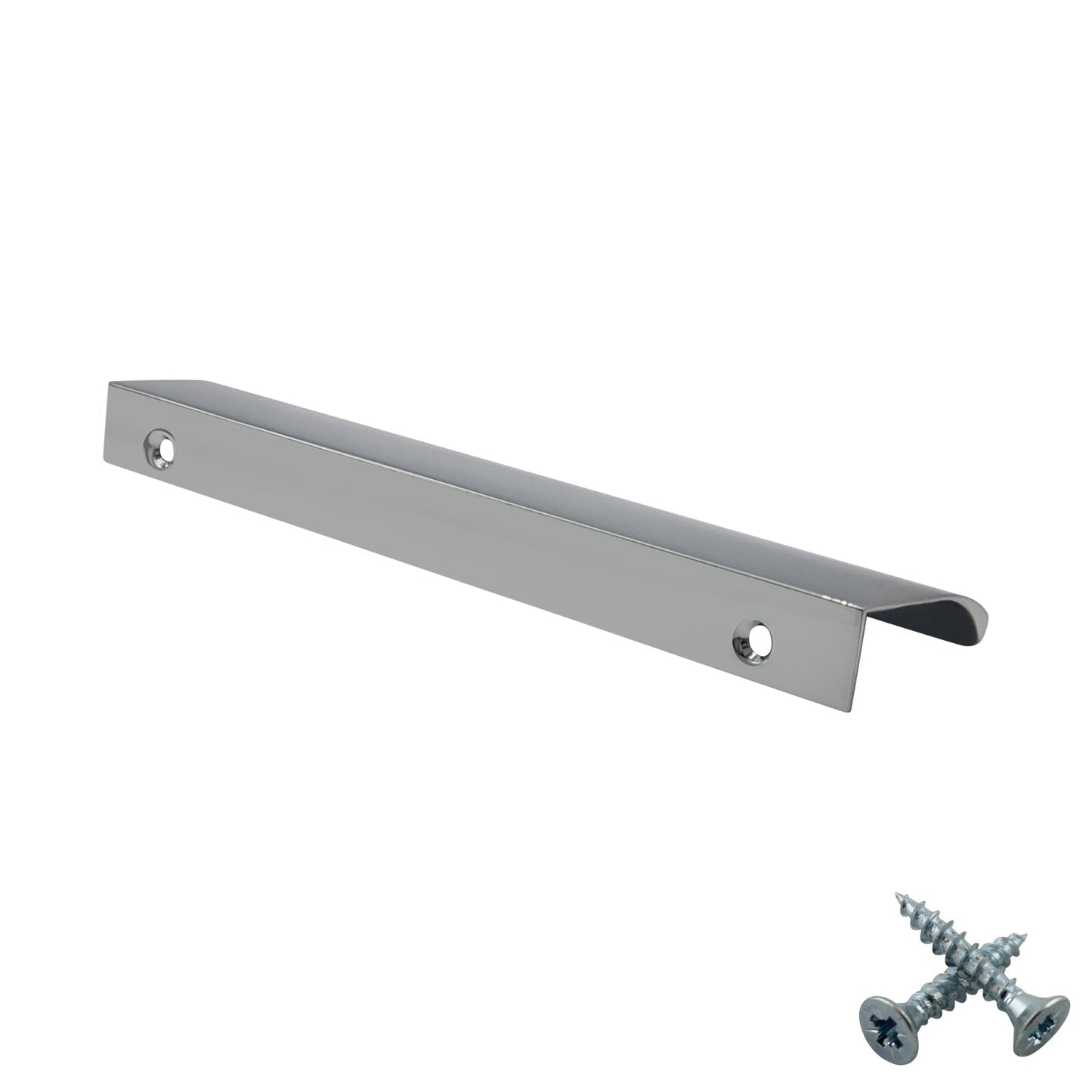 M4TEC Alva Bar Pull Handle – Matt Chrome Cabinet, Drawer & Cupboard Handle (Pack of 10) VD3
