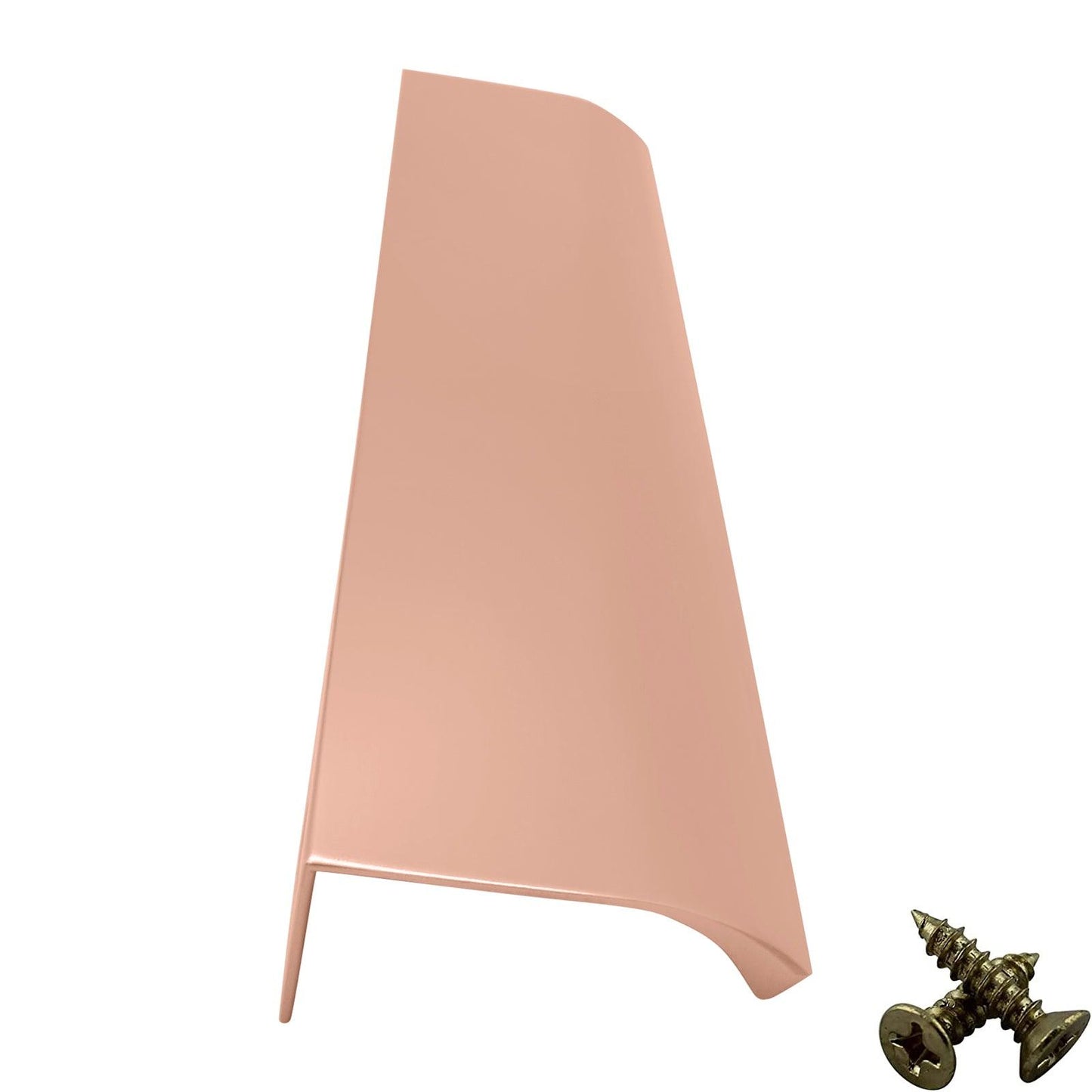 Rose Gold Aluminium Cabinet Handle – Modern Door, Drawer & Cupboard Bar Pull (Multiple Sizes)