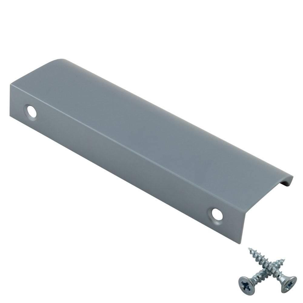 M4TEC Alva Bar Pull Handle Steel Grey VD3 - Pack of 10