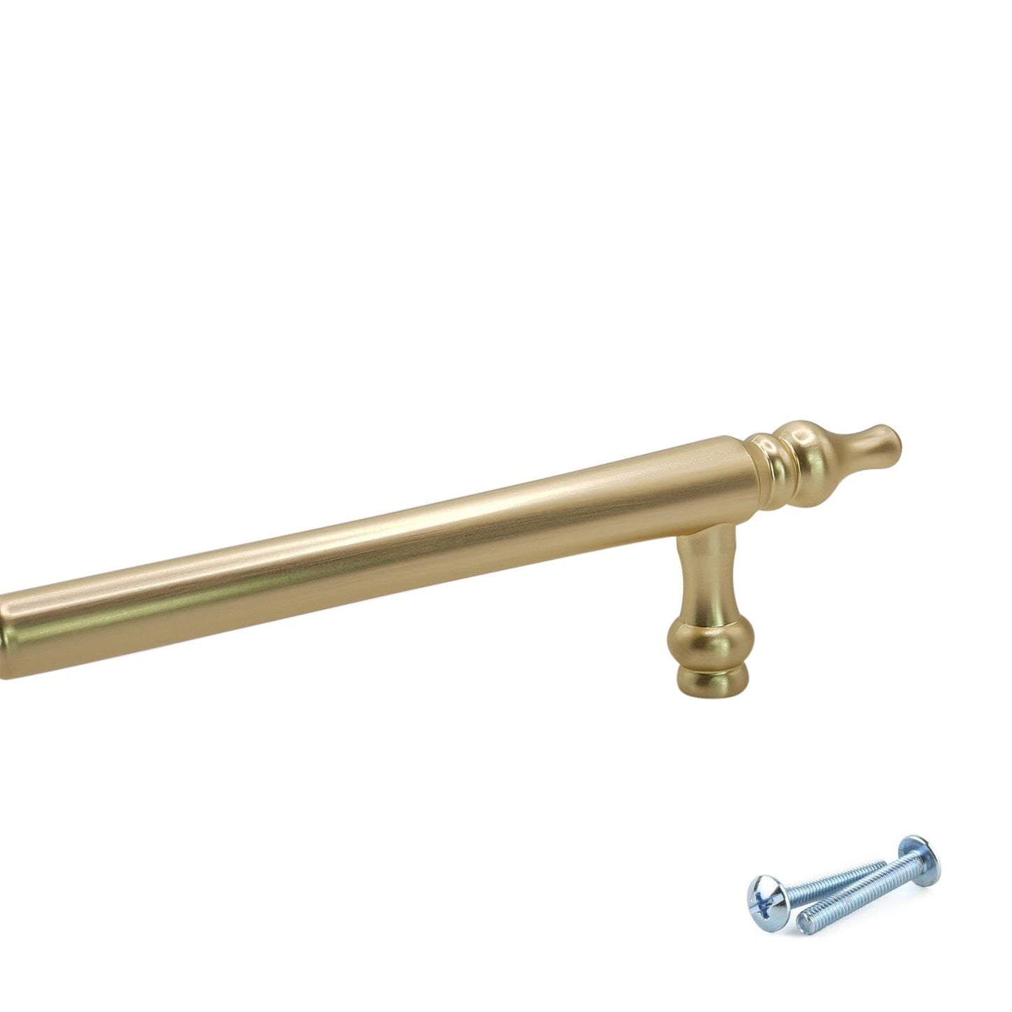 M4TEC Bar Handle Brushed Brass Doors or Cupboards VH6 Series Pack of 10