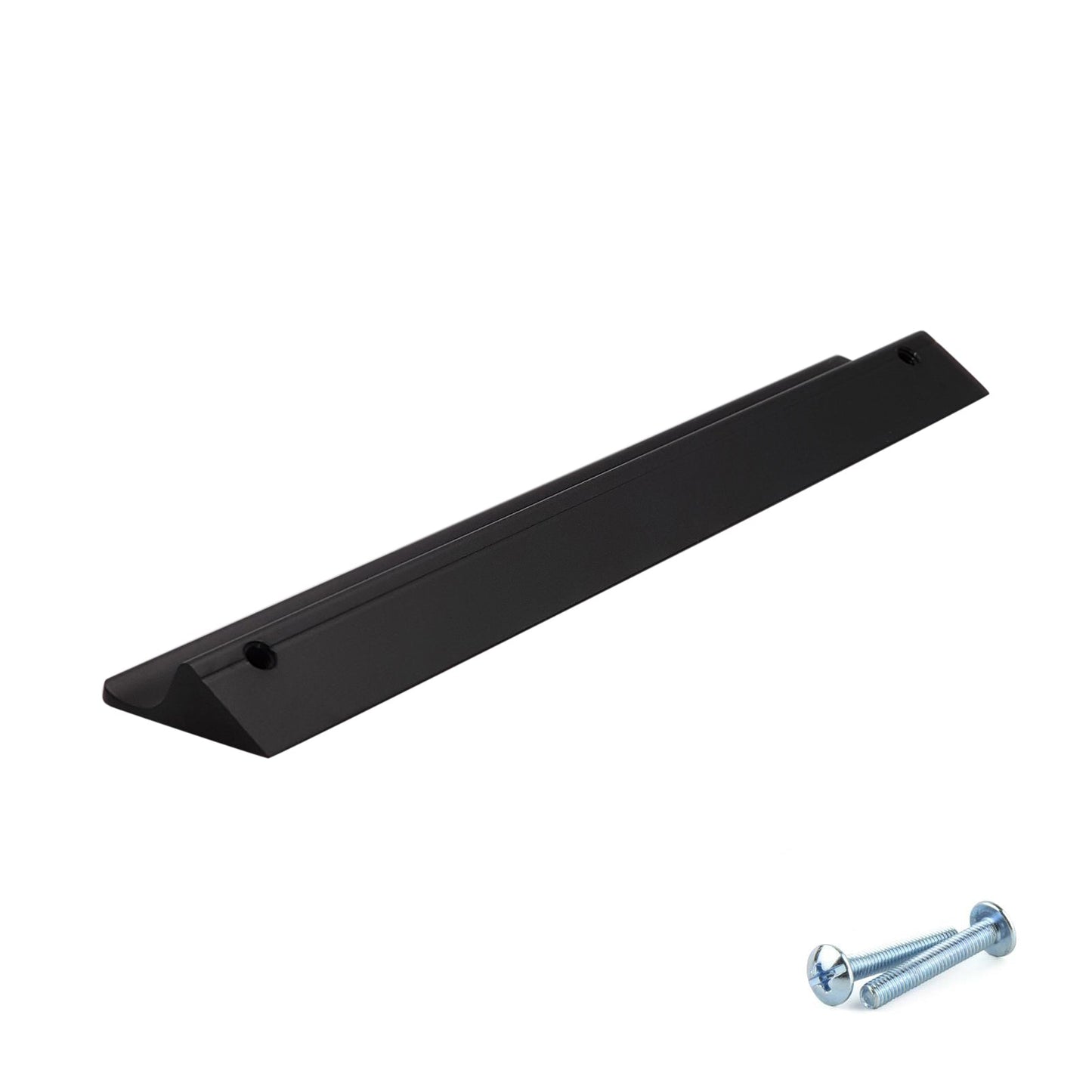 M4TEC Black Bar Pull Handle – Door, Drawer & Cupboard (VE8 Dalry Series, Pack of 10)