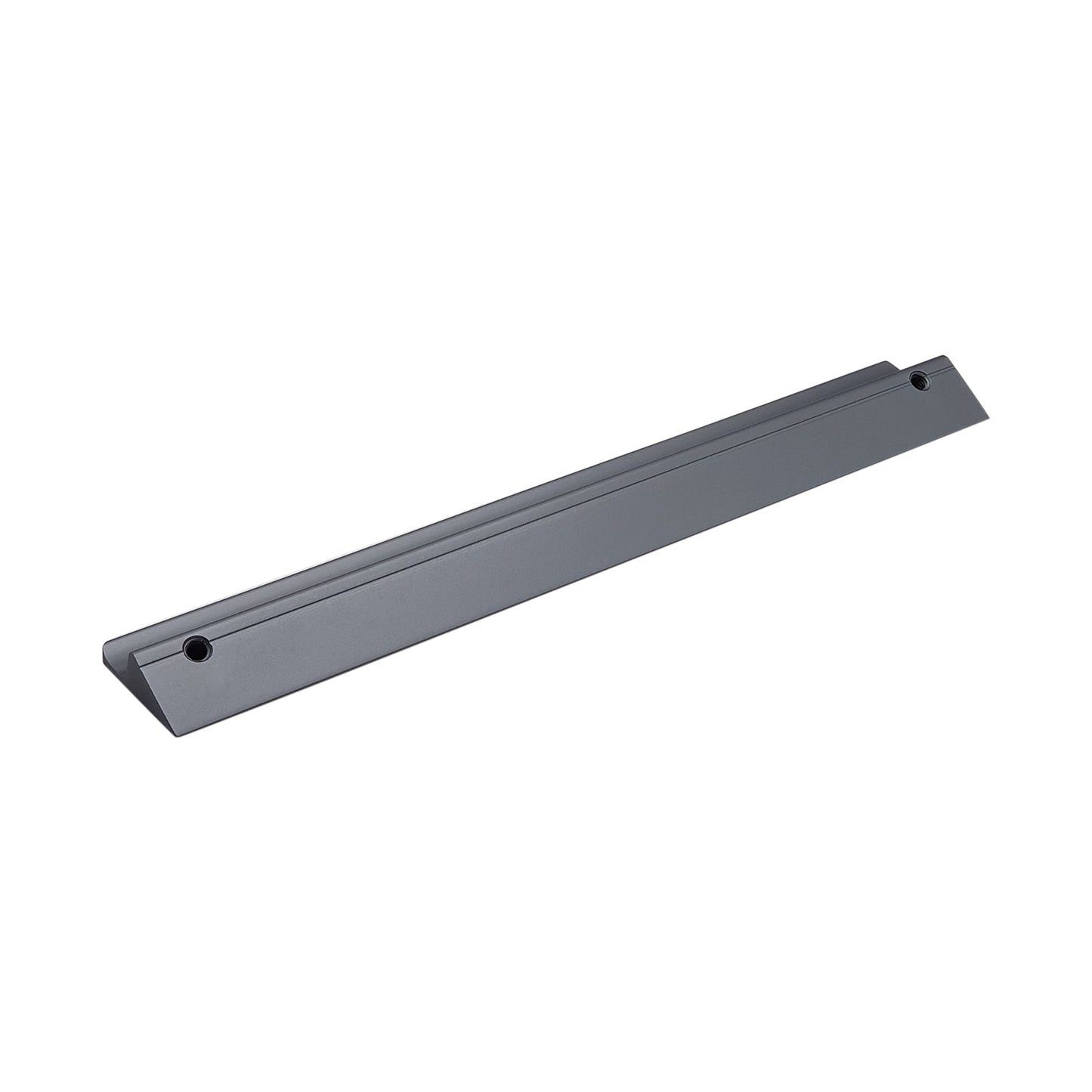 M4TEC Steel Grey Bar Pull Handle – Door, Drawer & Cupboard (VE8 Dalry Series, Multiple Sizes)