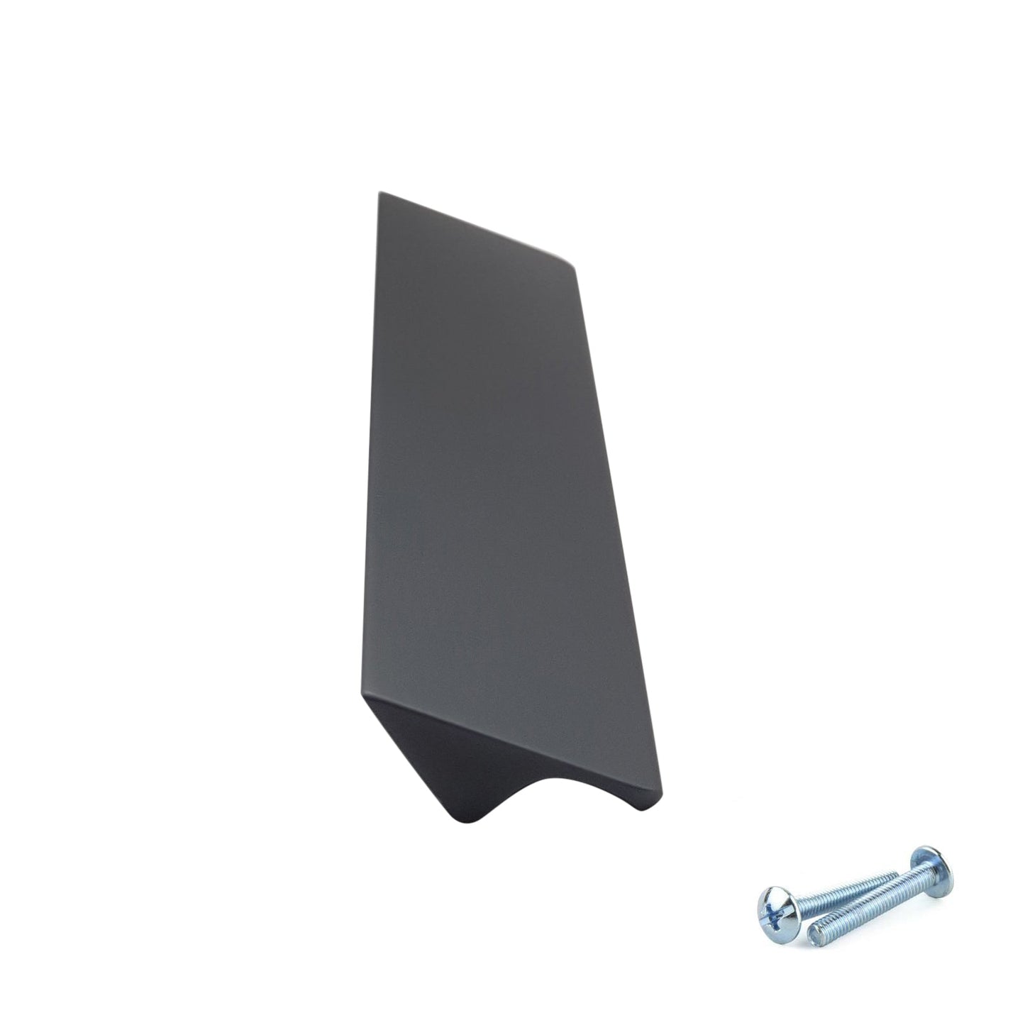 M4TEC Steel Grey Bar Pull Handle – Door, Drawer & Cupboard (VE8 Dalry Series, Multiple Sizes)