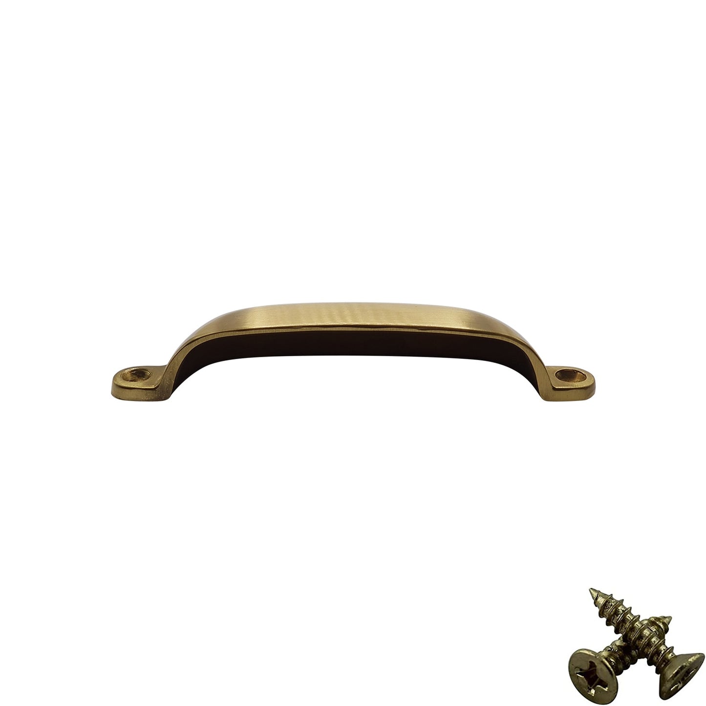 M4TEC 96mm Karat Gold Cup Handle - Luxury Zinc Cabinet Pull (VG4 Series)