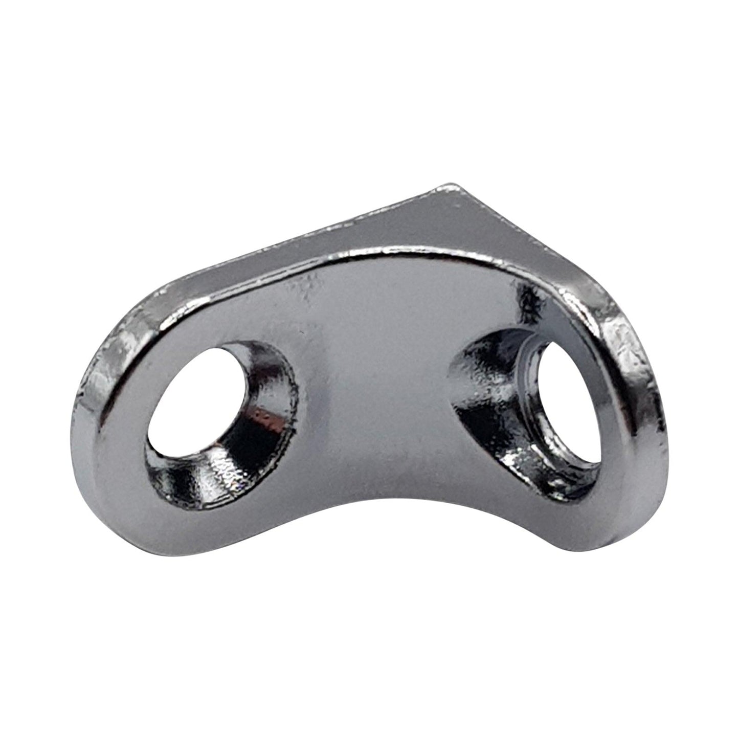 M4TEC Heavy Duty Steel Shelf Brackets - Chrome & Brass