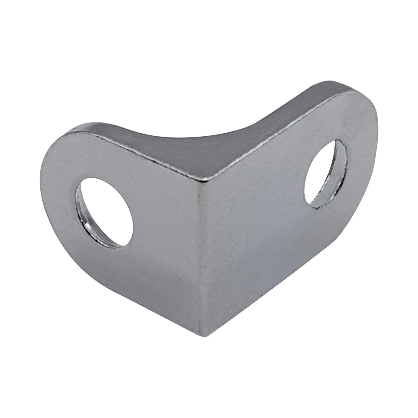 M4TEC Heavy Duty Steel Shelf Brackets - Chrome & Brass