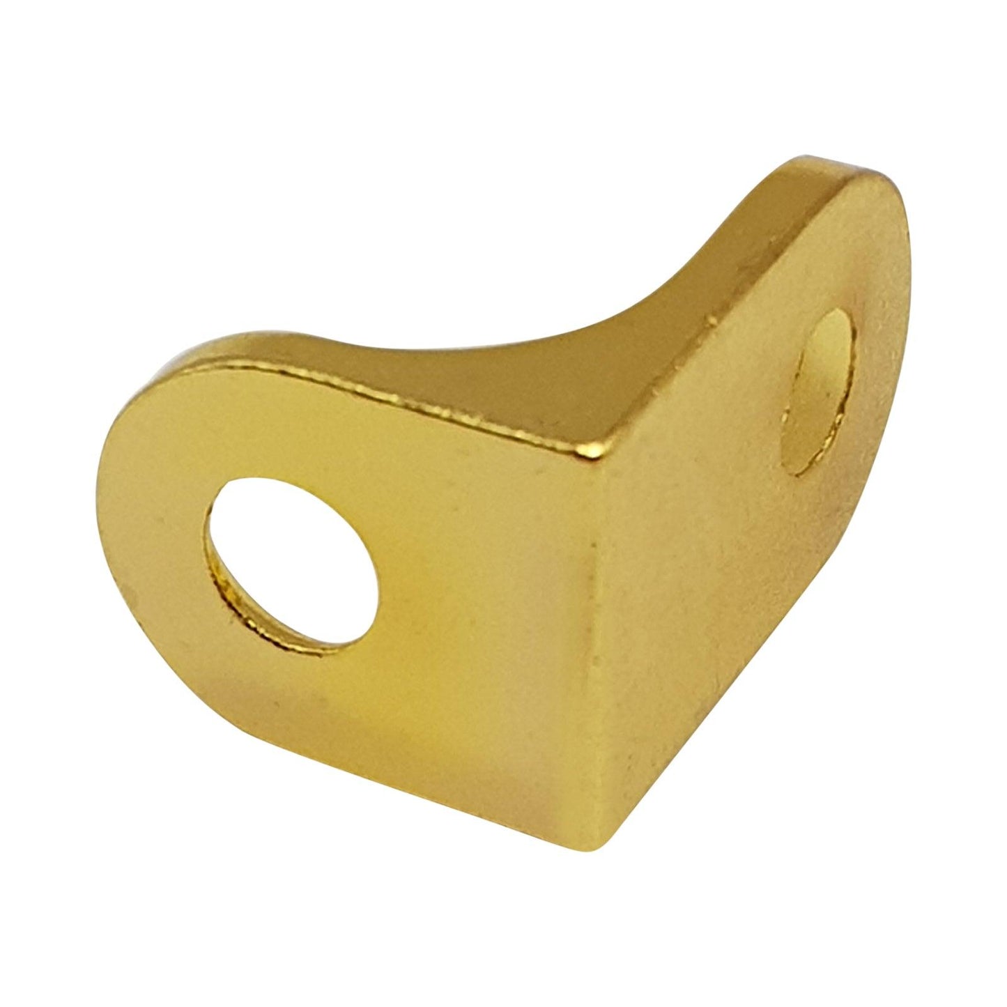 M4TEC Heavy Duty Steel Shelf Brackets - Chrome & Brass