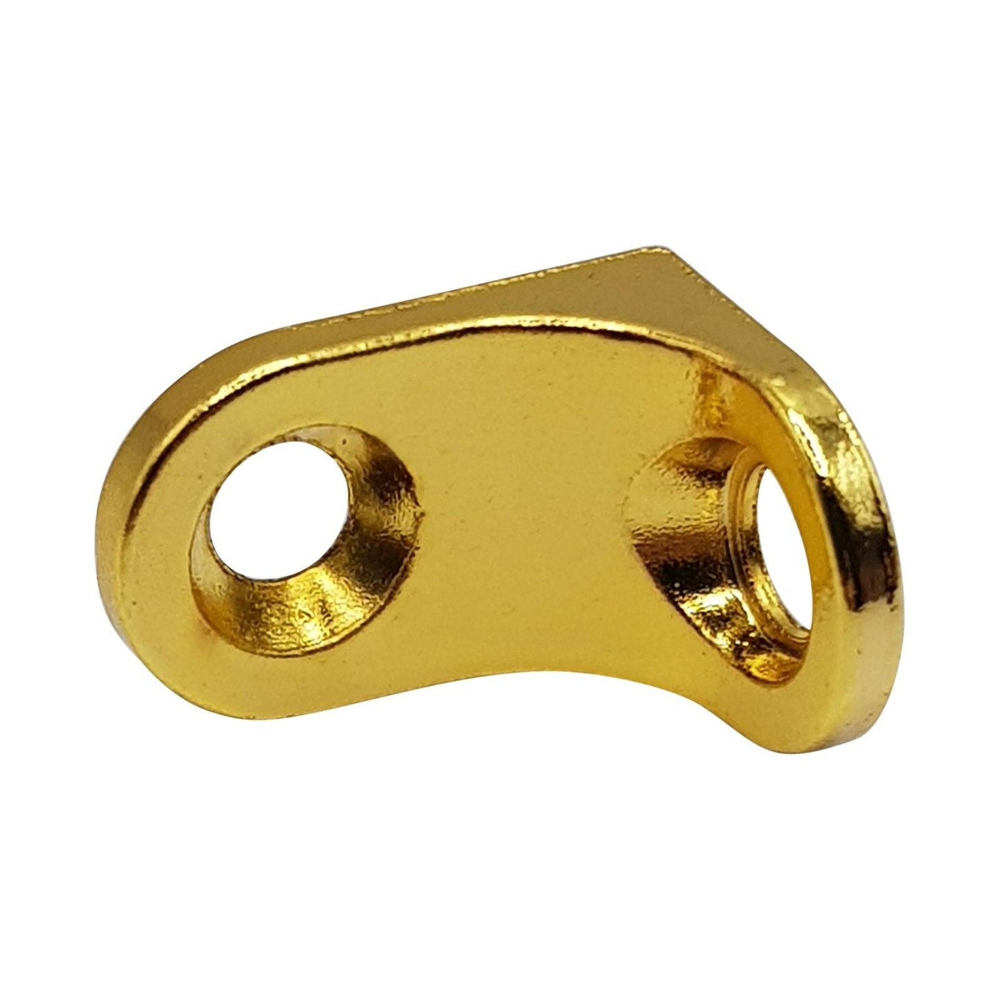 M4TEC Heavy Duty Steel Shelf Brackets - Chrome & Brass