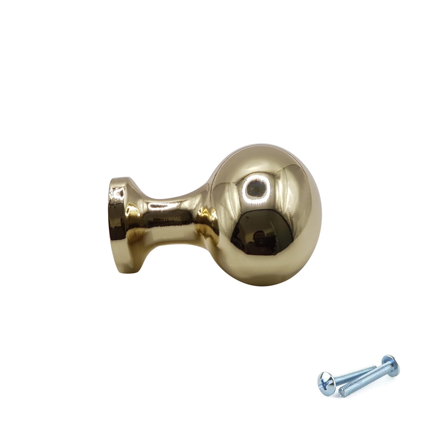 M4TEC Karat Gold Oval Knob Handle – VG8 Series (36mm Cabinet, Drawer & Cupboard Knob)