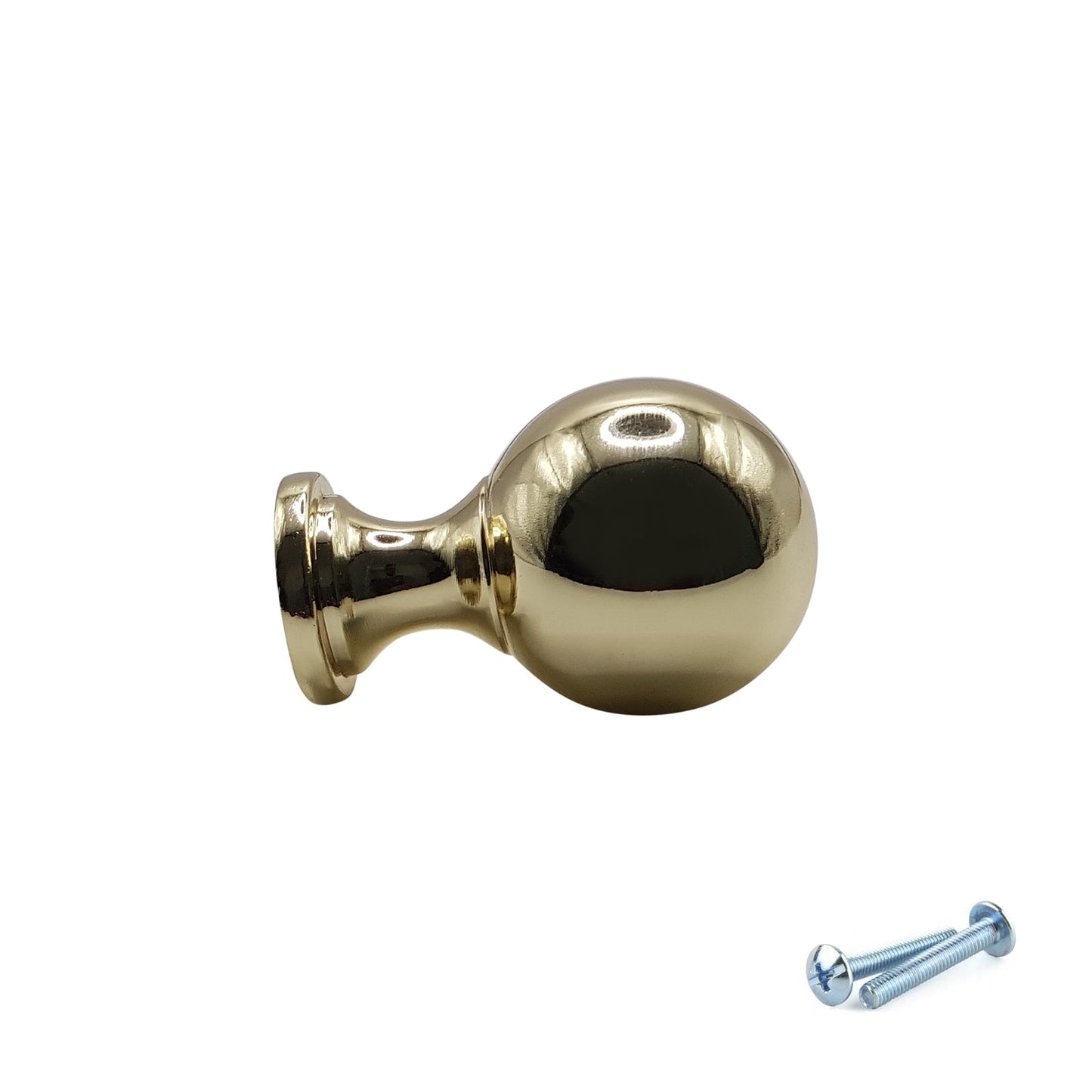 M4TEC Karat Gold Round Knob Handle – VG9 Series (25mm Cabinet, Drawer & Cupboard Knob)