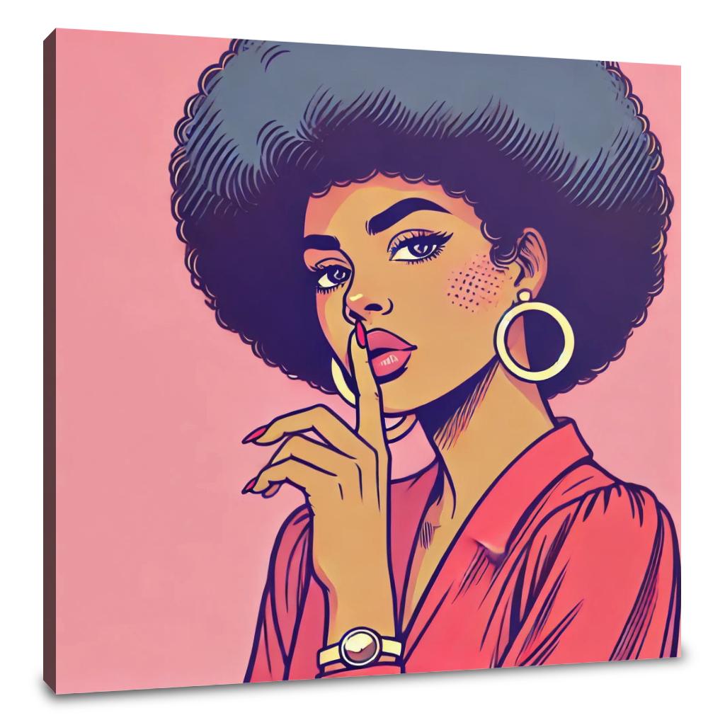 Mysterious Silence Canvas
