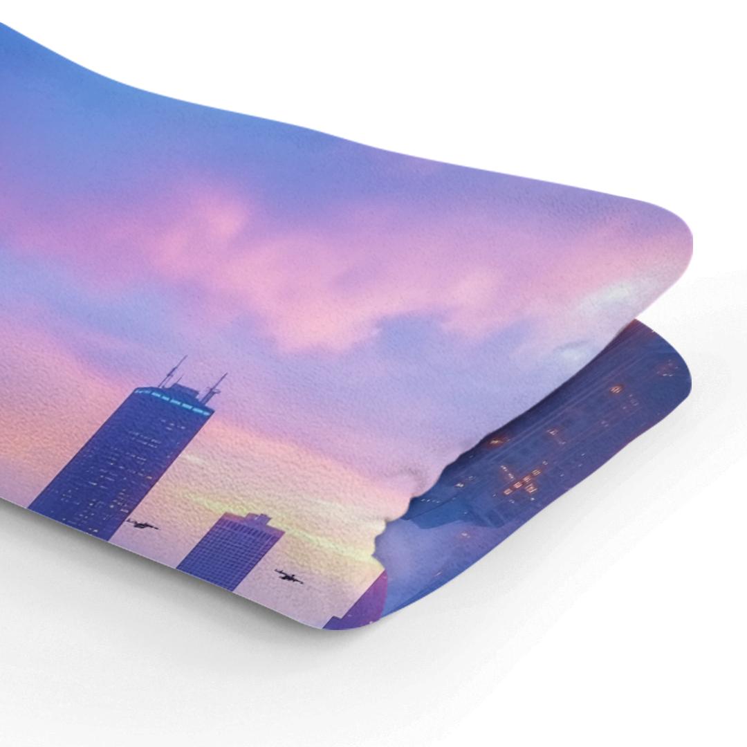 Futuristic Cityscape Blanket