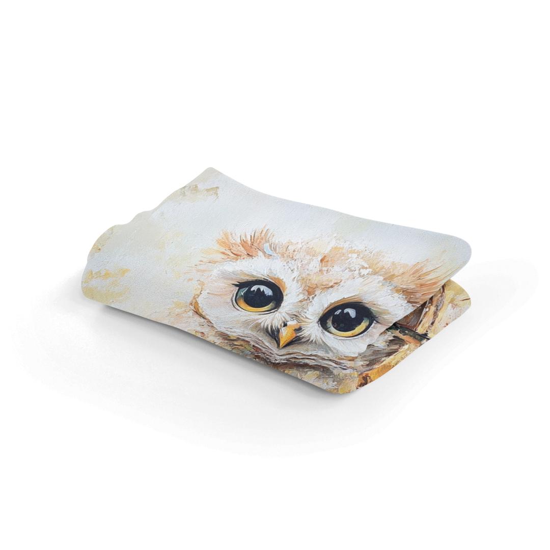 Wise Baby Owl Blanket