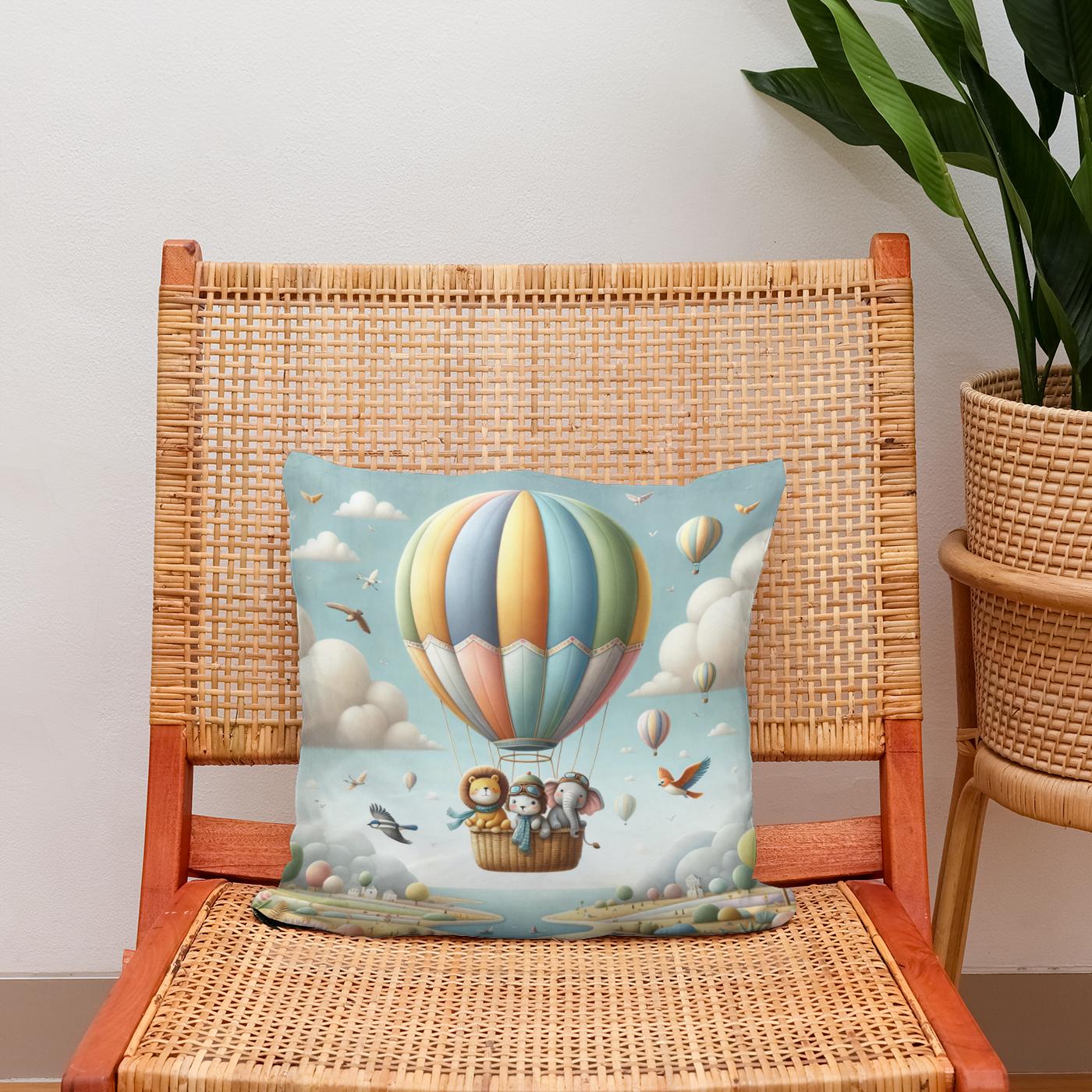 Sky Safari Cotton Cushion