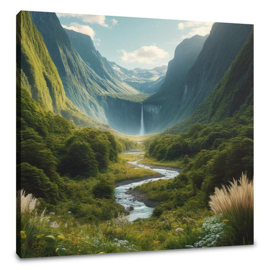 Verdant Valley Canvas