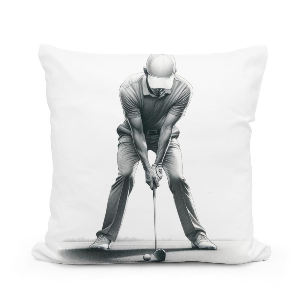 Focused Stance Cotton Cushion
