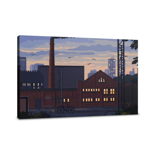 Manchester Factory Canvas