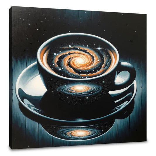 Cosmic Crema Espresso Canvas