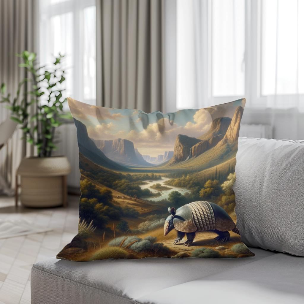 Westward Wander Cotton Cushion