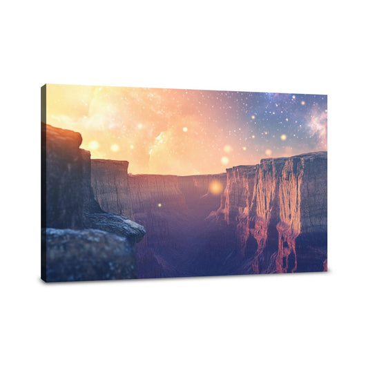 Celestial Canyon Canvas