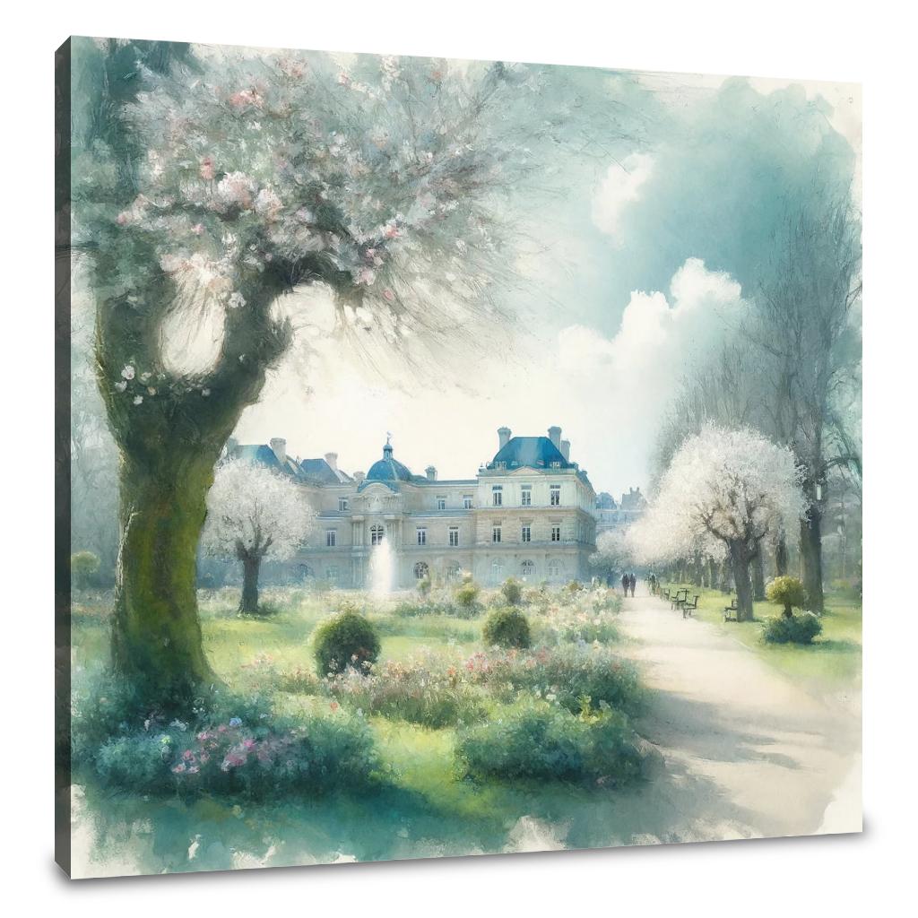 Luxembourg Serenity Paris Canvas