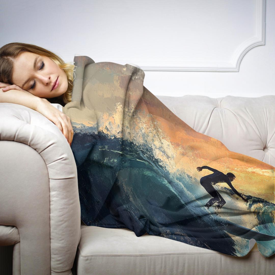 Twilight Surf Blanket