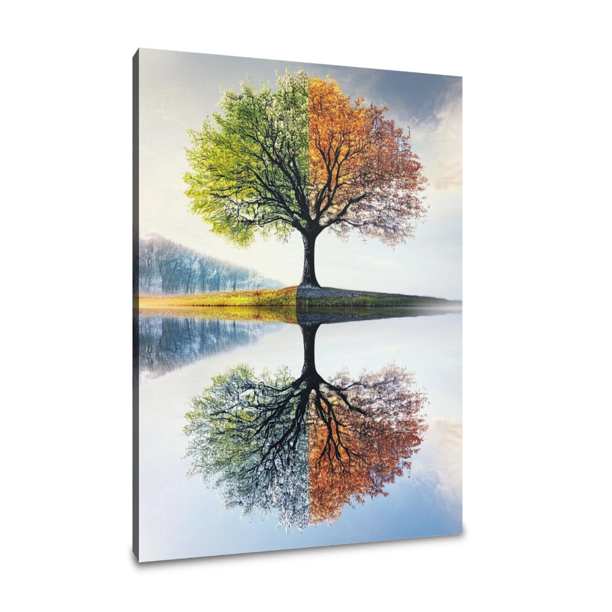 Seasons Reflected Canvas