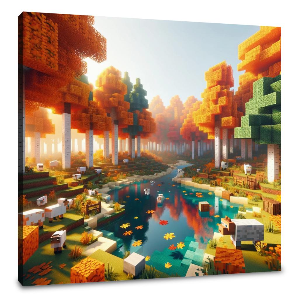 Autumn Reflections Canvas