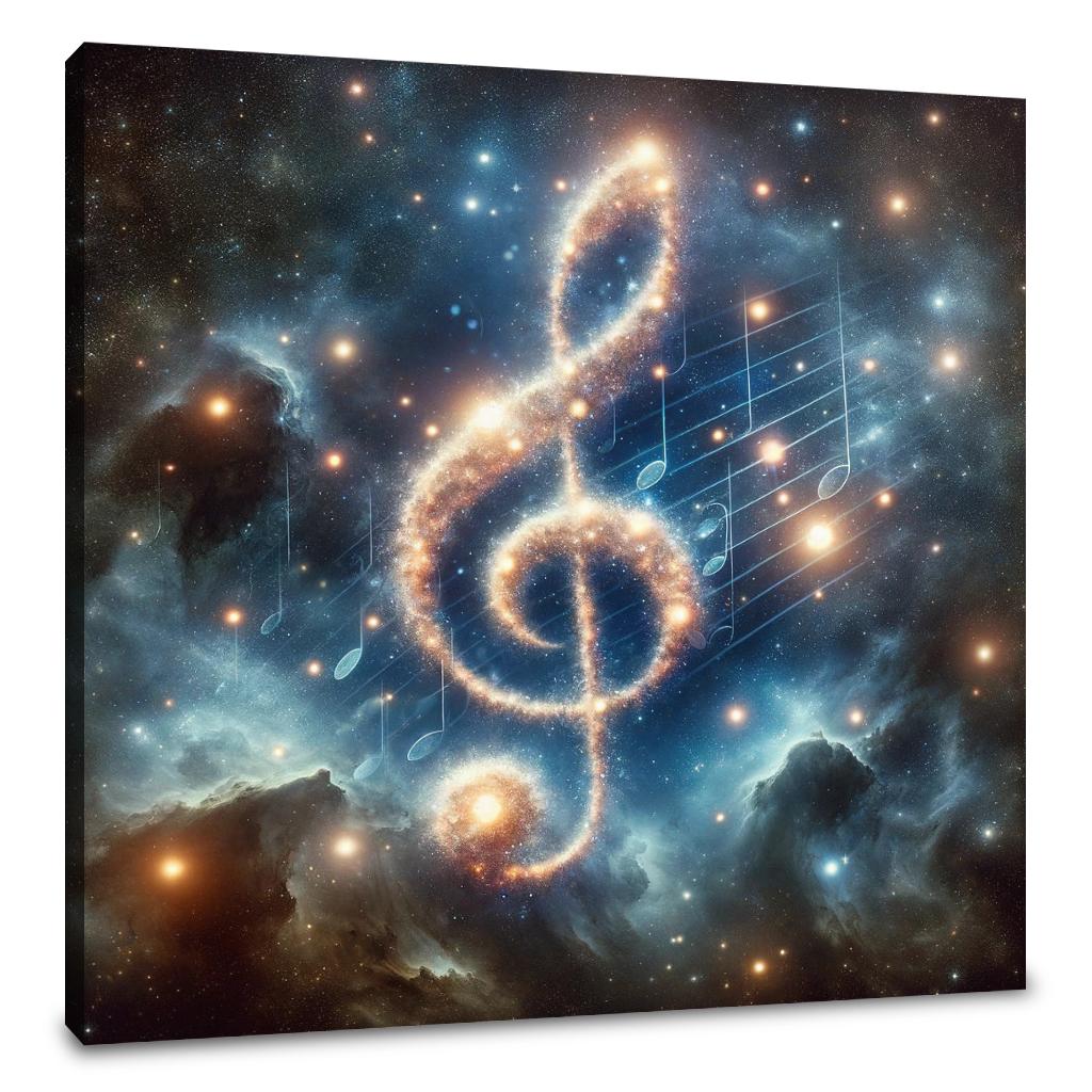 Cosmic Symphony Canvas