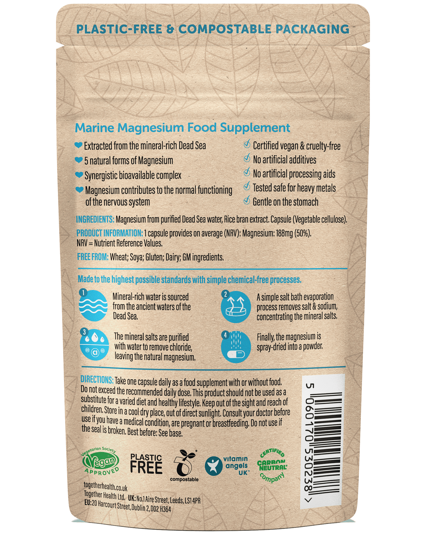 Magnesium Supplement – 30 Capsules
