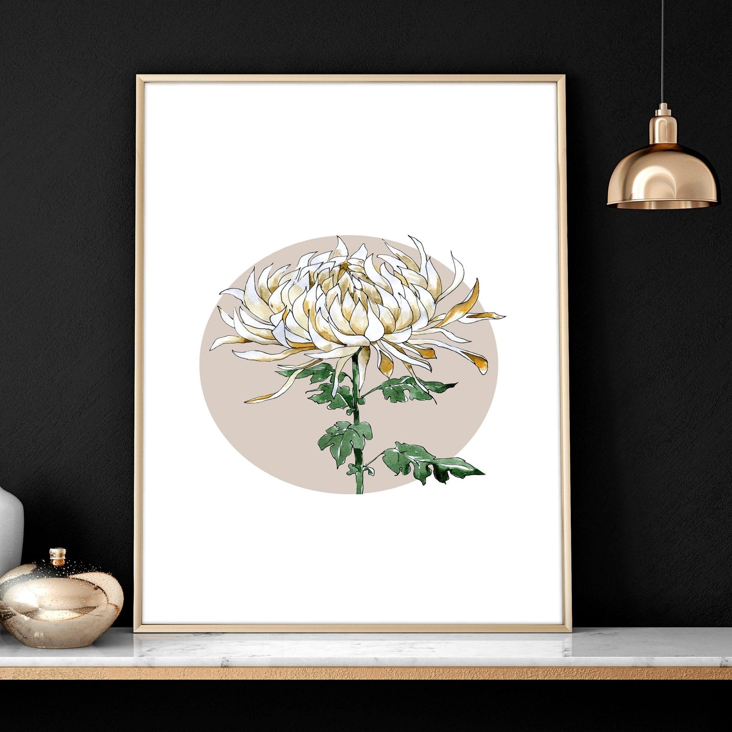 Magnolia Painting | set of 2 wall art prints