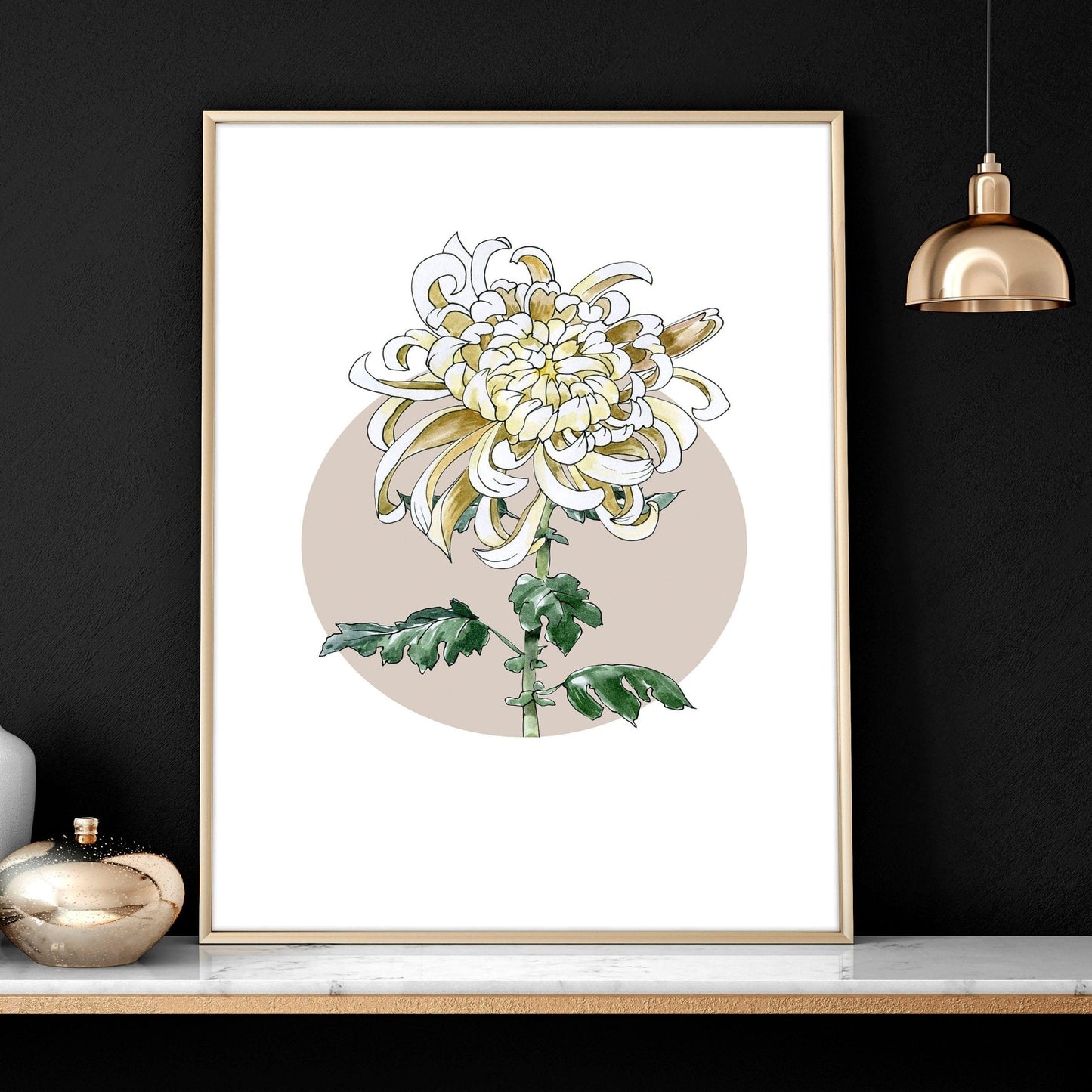 Magnolia Painting | set of 2 wall art prints