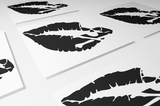 Skull Lips Sticker