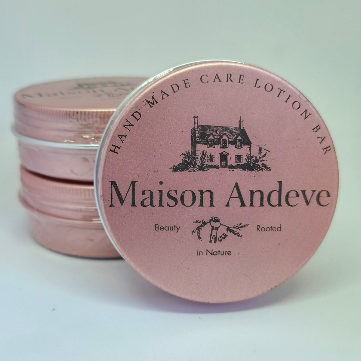 Blushing Rose Lotion Bar | Natural Solid Moisturiser | Maison Andeve