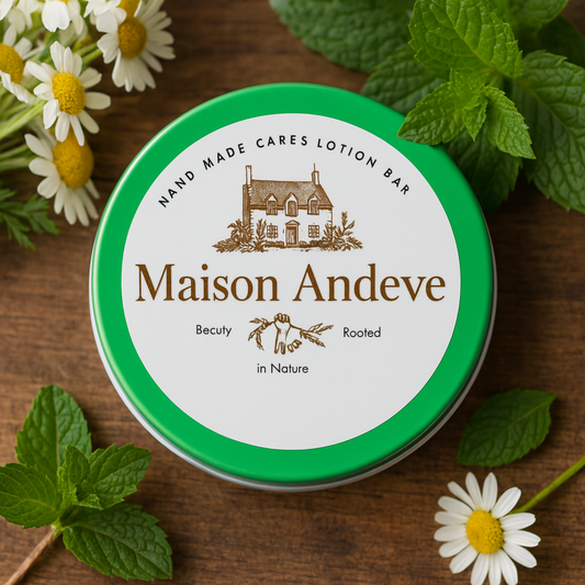 Deep Moisturizing Lotion Bar for Cracked Heels – Lavender & Peppermint | Maison Andeve