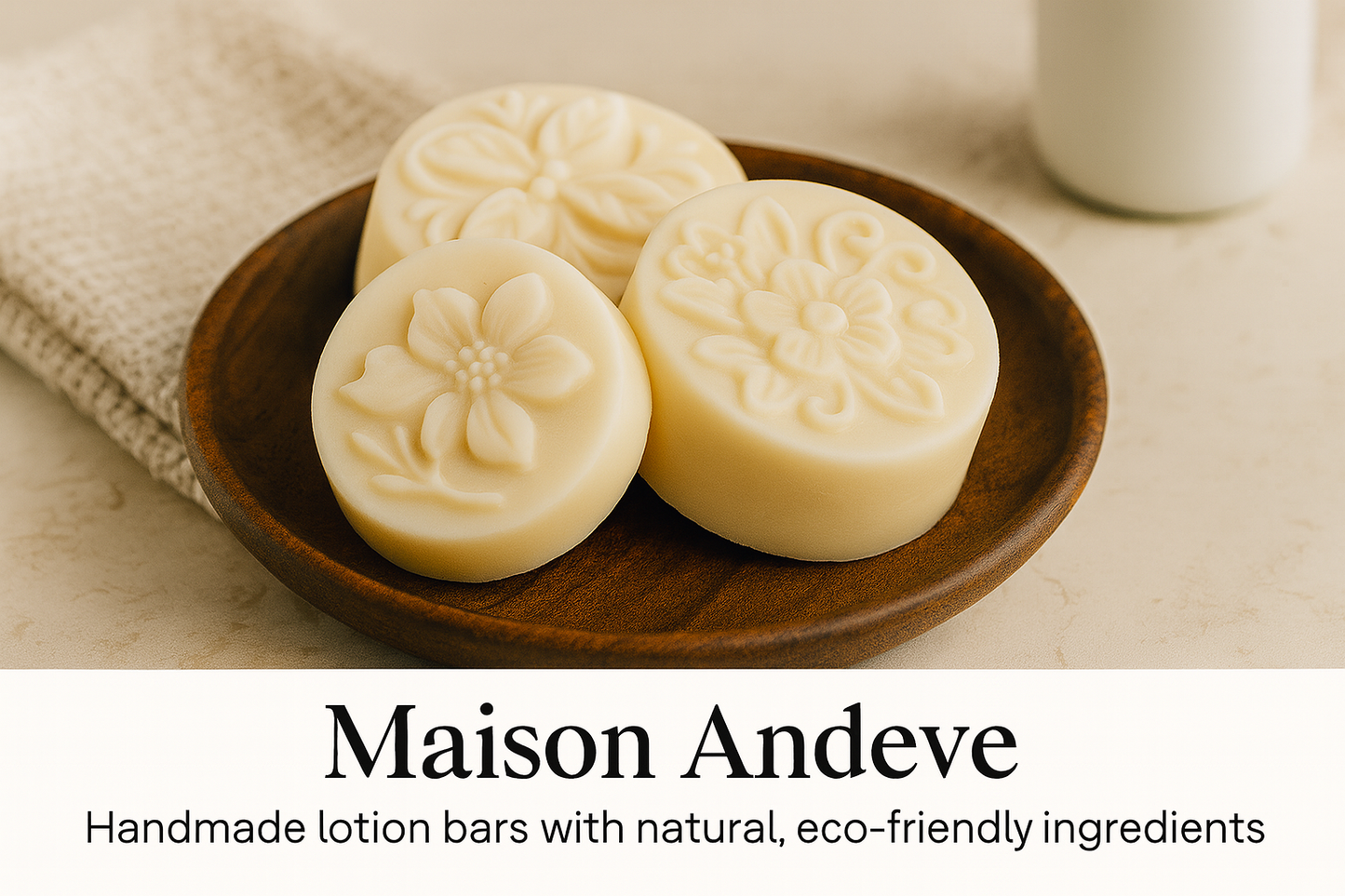 Holiday Pamper Trio – Natural Lotion Bar Gift Set | Maison Andeve