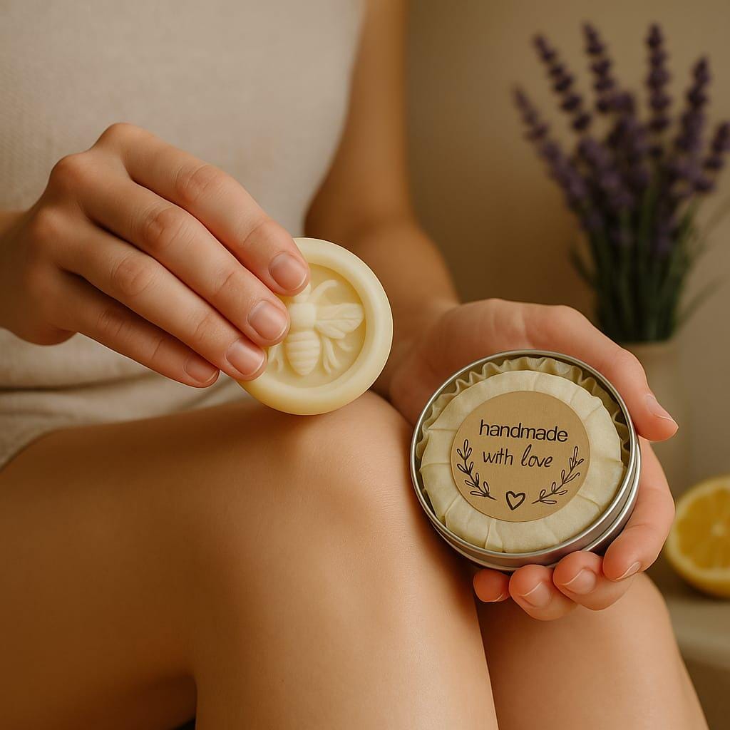 Naked Lotion Bar – Unscented Organic Moisturizer for Sensitive Skin | Maison Andeve