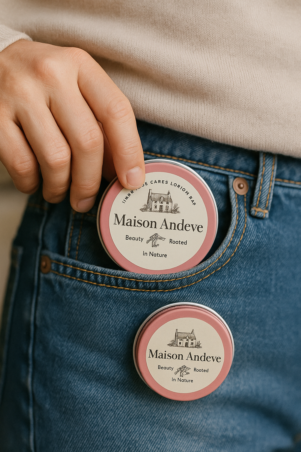 Miniature Floral Bliss – Travel Lotion Bar with Lavender & Rose | Maison Andeve