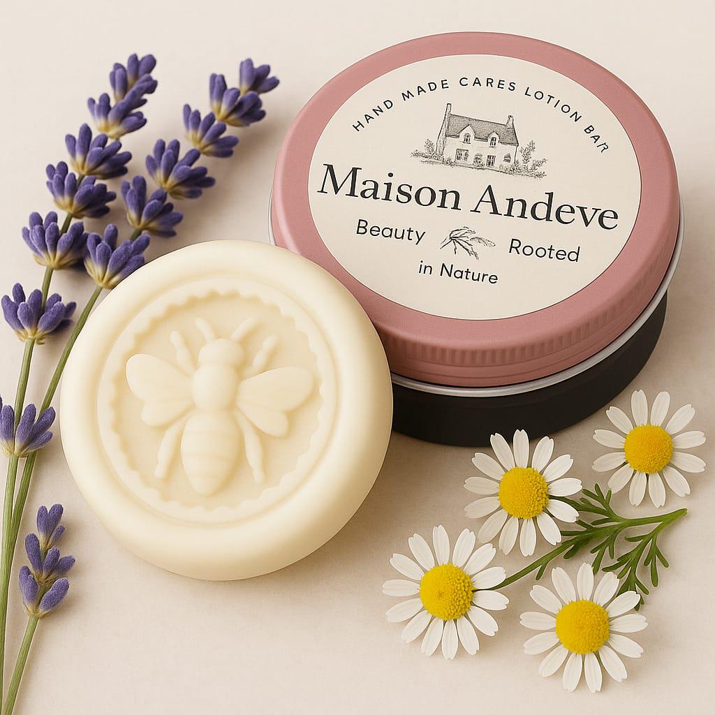 Holiday Pamper Trio – Natural Lotion Bar Gift Set | Maison Andeve