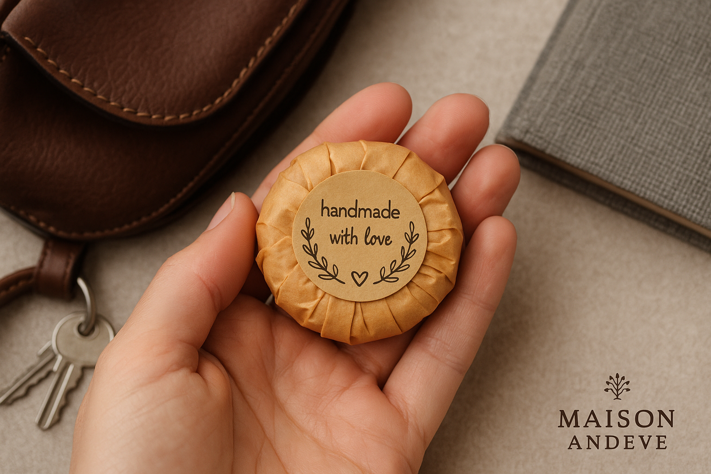 Miniature Floral Bliss – Travel Lotion Bar with Lavender & Rose | Maison Andeve
